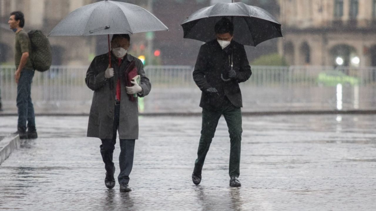 Clima CDMX y EDOMEX No olvides el paraguas Se prevén lluvias e