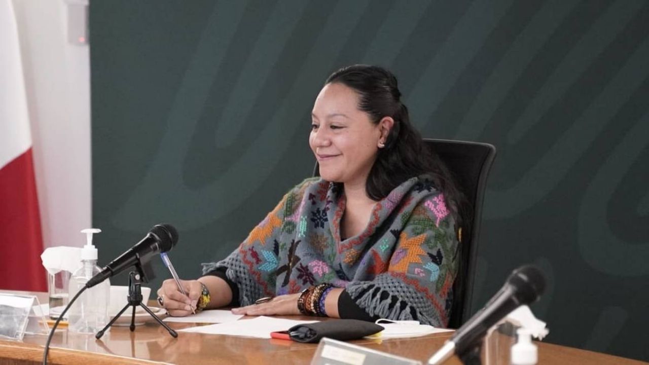 María Luisa Albores titular de SEMARNAT da positivo a Covid 19 El