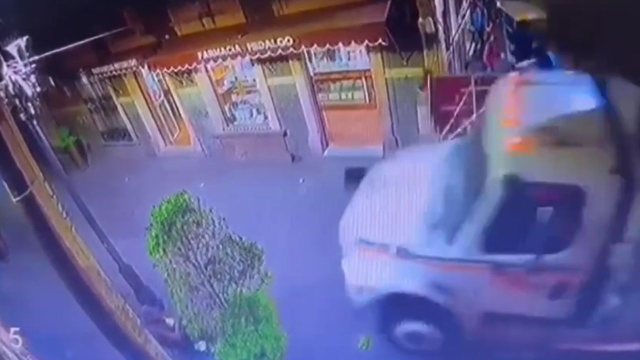 Video captó el terrible momento en que un camión atropelló a varias