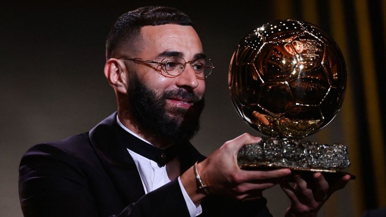 Bal N De Oro Karim Benzema Gana El Premio Como El Mejor Jugador