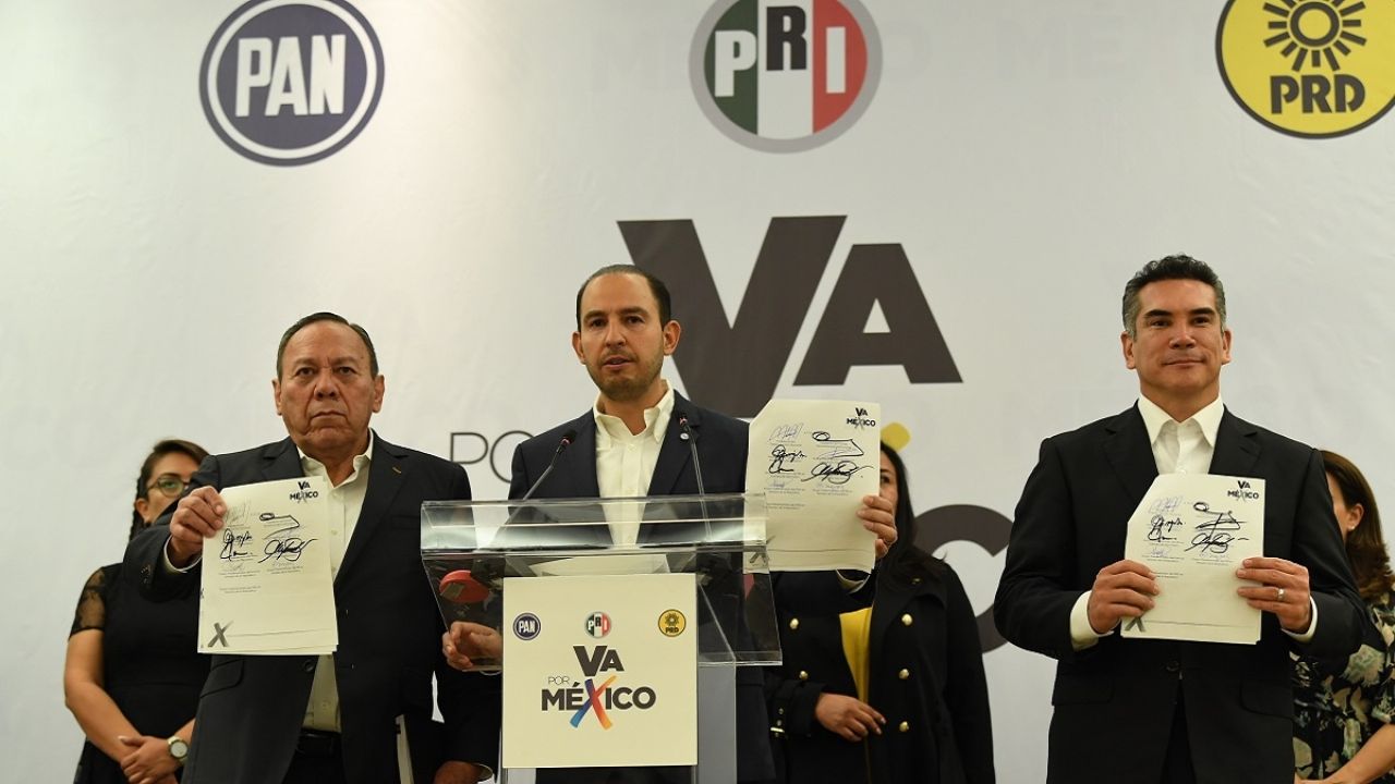 Rumbo A 2024 Alianza PRI PAN Y PRD Pone Muro A Reformas De AMLO Y