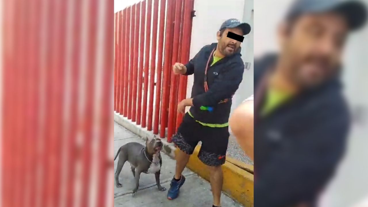 Video Sujeto Agrede A Mujer Que Le Reclama Por Pasear A Su Perro Sin