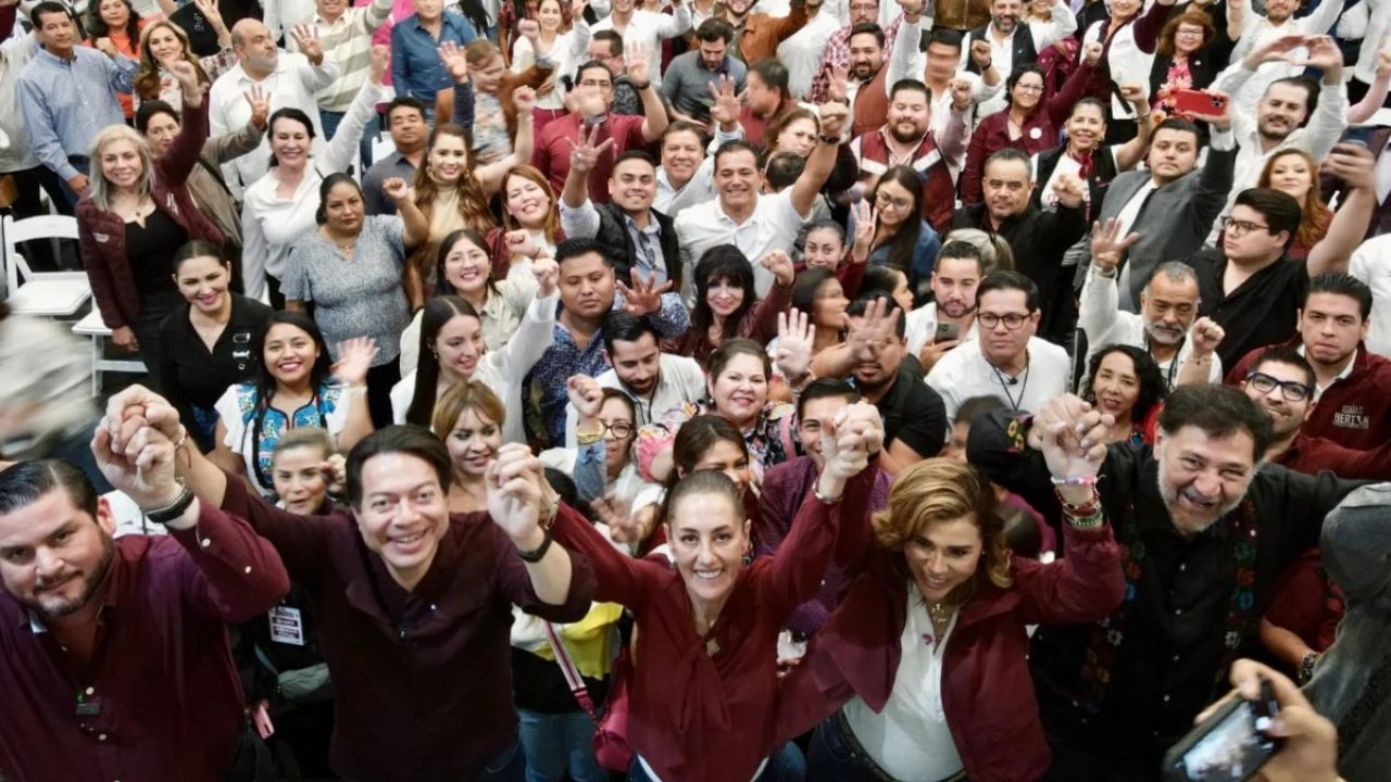 SUMA y Jóvenes con Claudia Sheinbaum refrendan su compromiso por la 4T