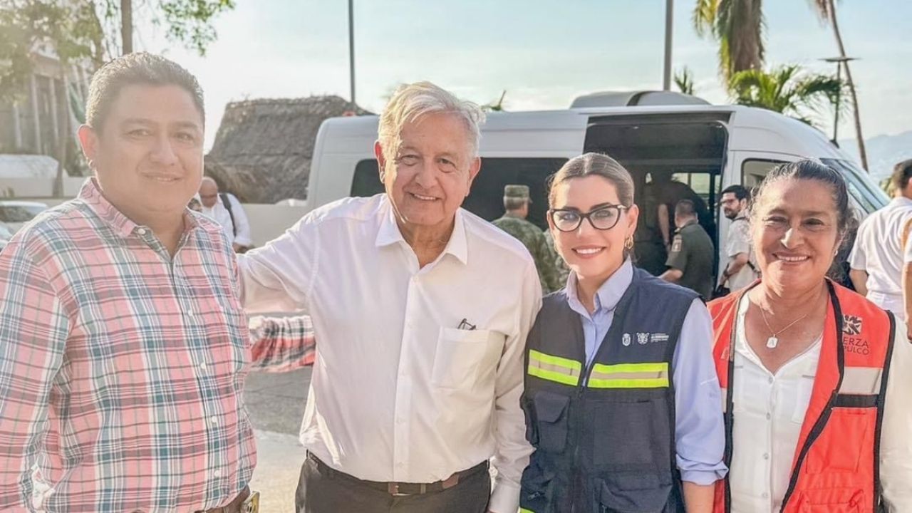 Amlo Y Evelyn Salgado Se Re Nen En El Centro De Mando Para La Atenci N