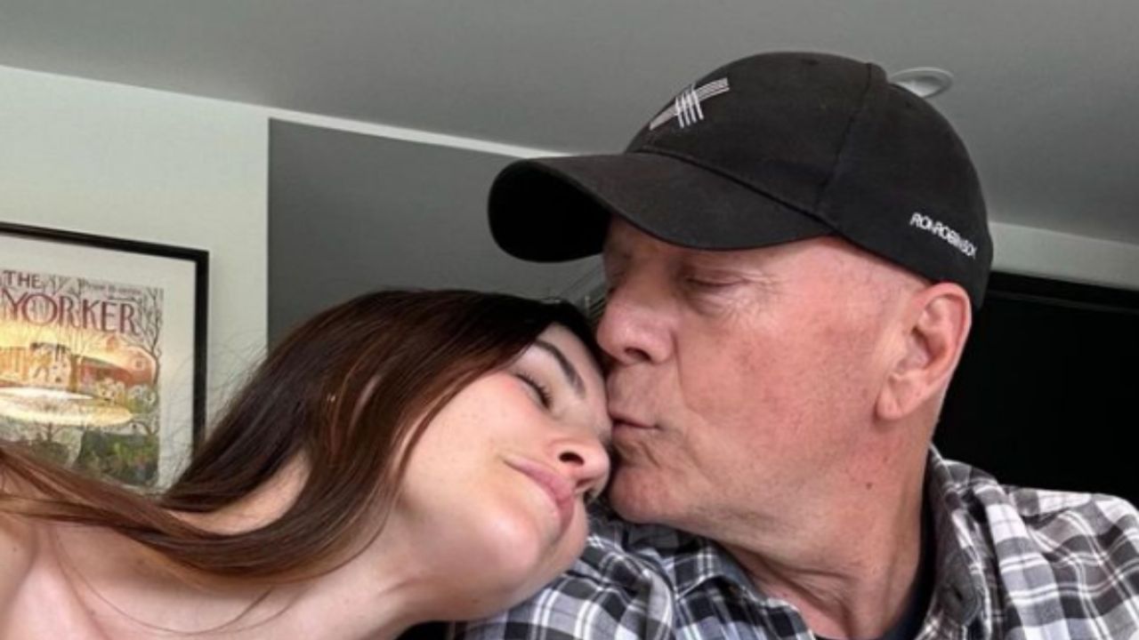 Video Hija De Bruce Willis Comparte Tierno Momento Con El Actor En Su