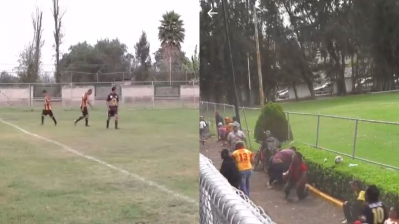 Partido de Futbol en Tláhuac termina en balacera mueren dos personas y