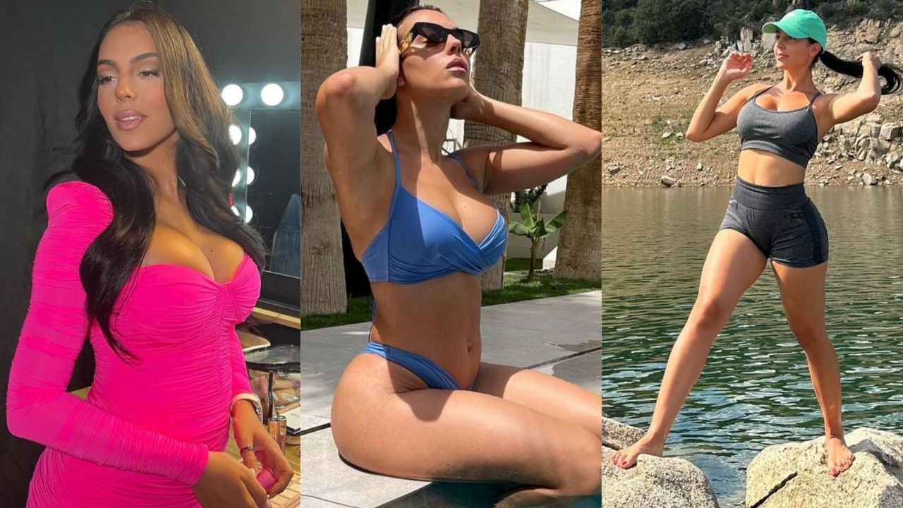 Desde Un Lago Georgina Rodr Guez Da C Tedra De Estilo Con El Bikini