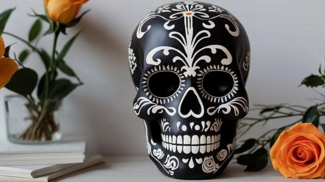 Cómo decorar un cráneo de unicel para Día de Muertos El Heraldo de México