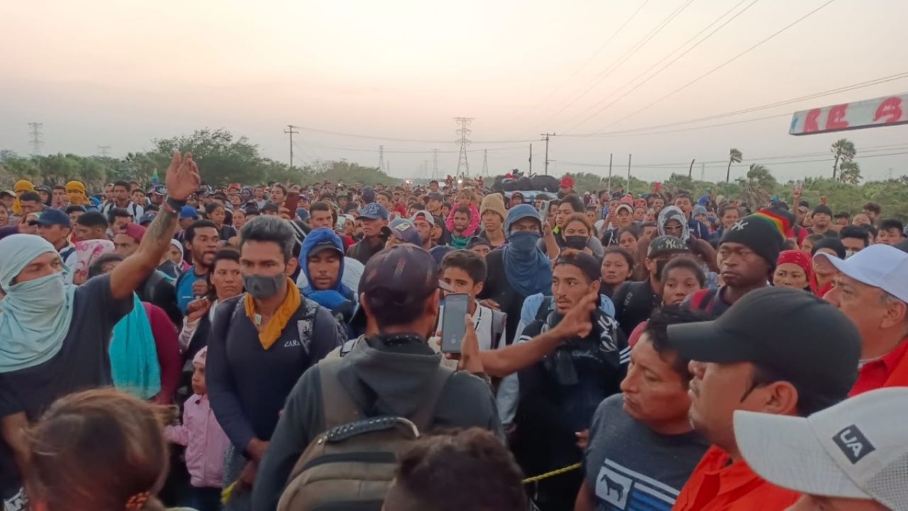 Caravana Viacrucis Migrante llega a Oaxaca El Heraldo de México