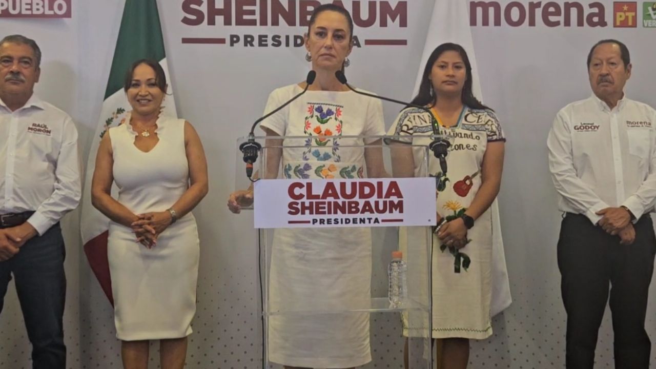 Claudia Sheinbaum Reacciona A Encuesta De El Heraldo De M Xico