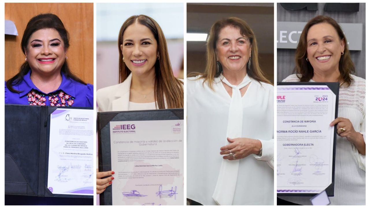 Mujeres gobernadoras cómo cambió el panorama político para las