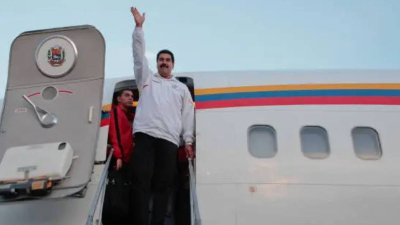 Estados Unidos confisca avión presidencial de Nicolás Maduro El