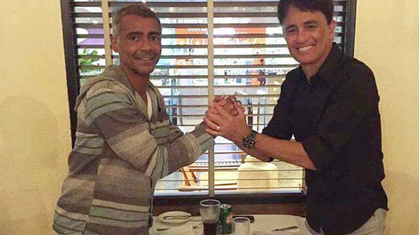 Romario y Bebeto, juntos otra vez