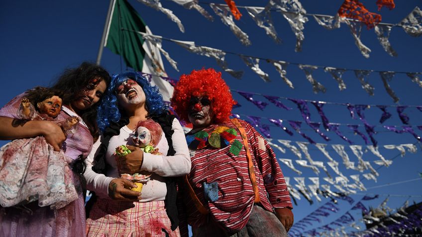 FOTOS: Zombies invaden la Ciudad de México