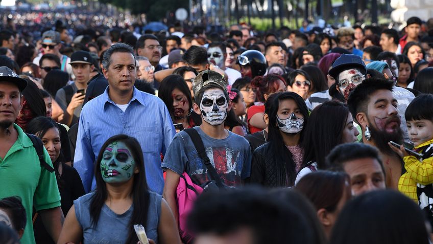 FOTOS: Zombies invaden la Ciudad de México