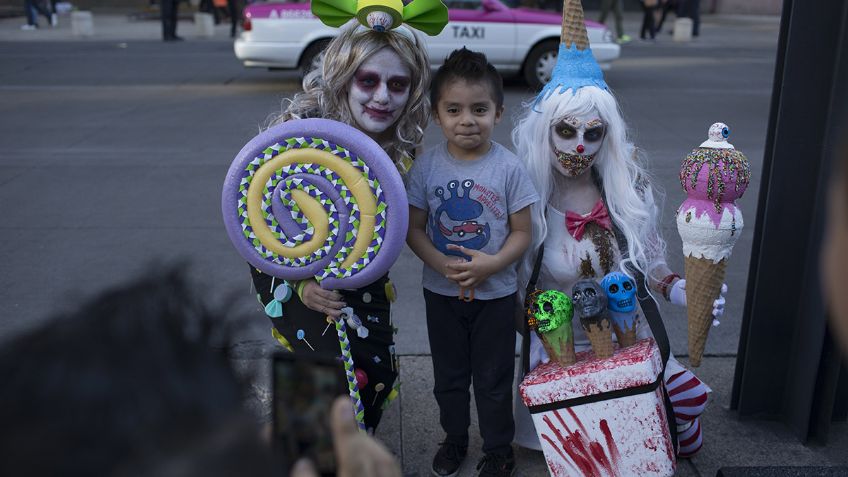 FOTOS: Zombies invaden la Ciudad de México