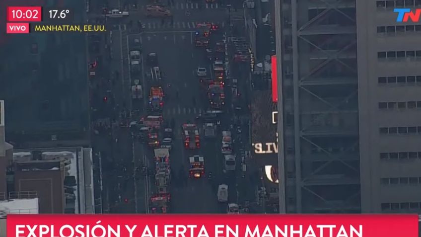 Explosión en Nueva York: Atacante bajo custodia de la Policía