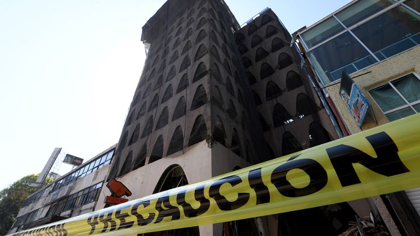 Una familia demuele el edificio de Génova 33, en Zona Rosa