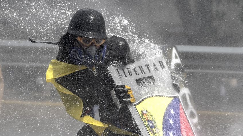 Dispersan protesta contra Asamblea Constituyente en Venezuela