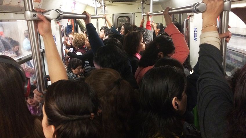 Por esta razón se provocó el caos en la Línea 7 del Metro