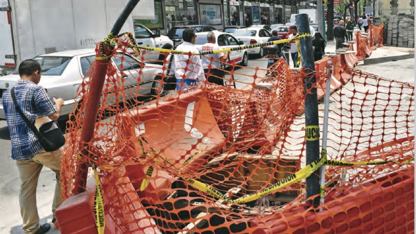 Acusan cortes de agua y luz en la Zona Rosa debido a obras