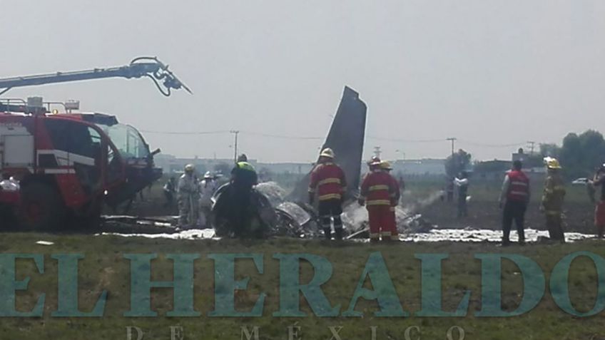 Se desploma avioneta en Toluca