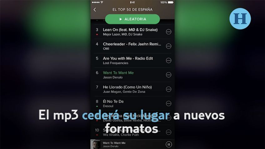 Anuncian el fin del mp3