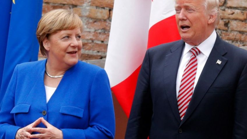 El choque entre Merkel y Trump pone a prueba la relación