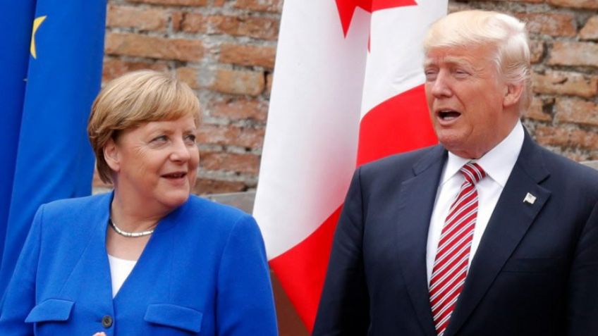 El choque entre Merkel y Trump pone a prueba la relación