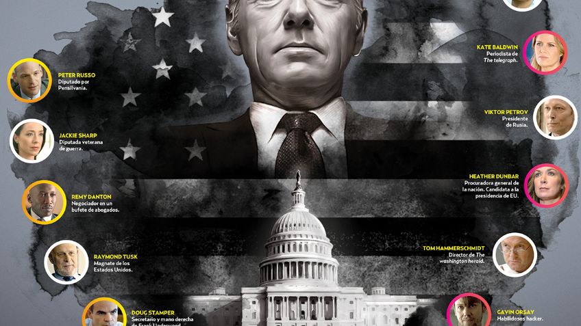 Especial: Los datos de la quinta temporada de House Of Cards