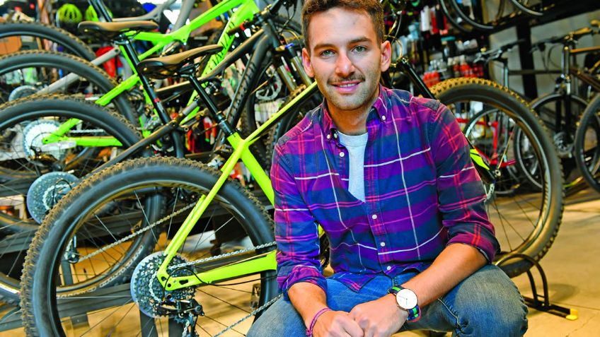 Disruptores. Alan Huber: pedalear se convirtió en negocio