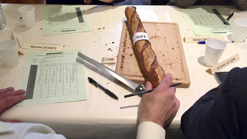 Premian a la mejor 'baguette” parisina