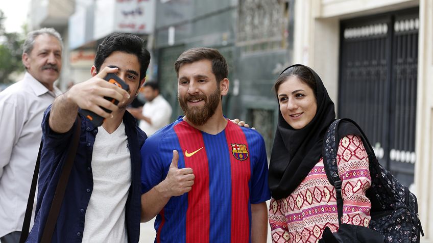 Un Messi iraní está provocando conmoción en Internet