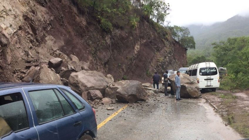 FOTOS: Tres muertos y graves afectaciones en Oaxaca por 'Beatriz'