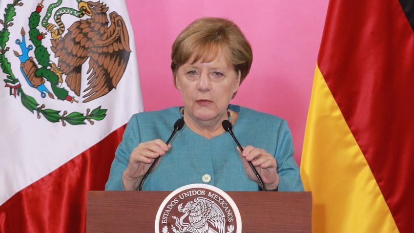 México y Alemania comprometidos con un comercio libre: Merkel