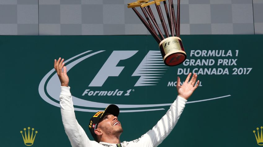 Lewis Hamilton, el campeón indiscutible de la F1 en Canadá