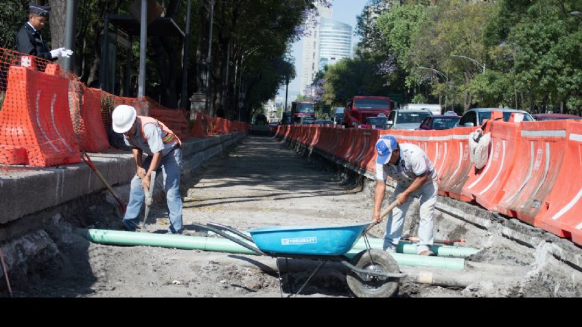 Juez ordena la suspensión de la Línea 7 del Metrobús en Reforma