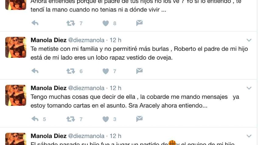 Manola Diez acusa a Aracely Arámbula de amenazarla de muerte