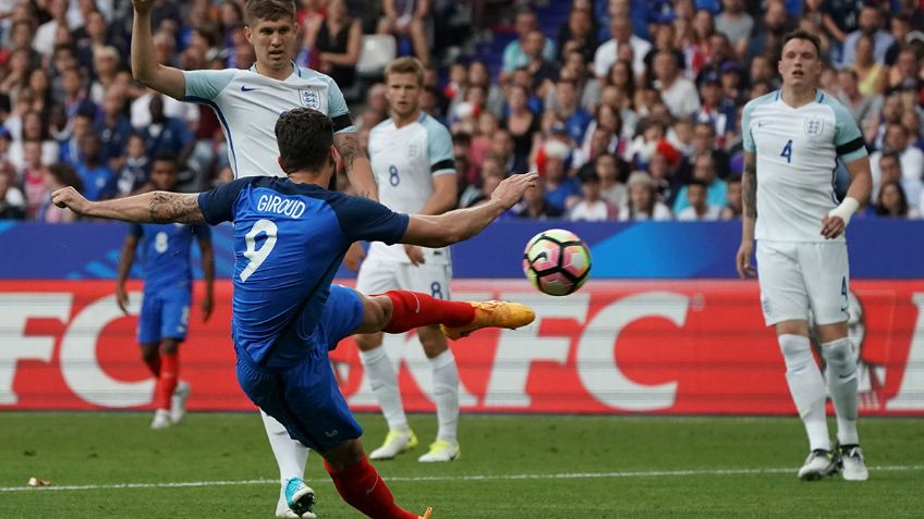 Francia vence 3-2 a Inglaterra en París