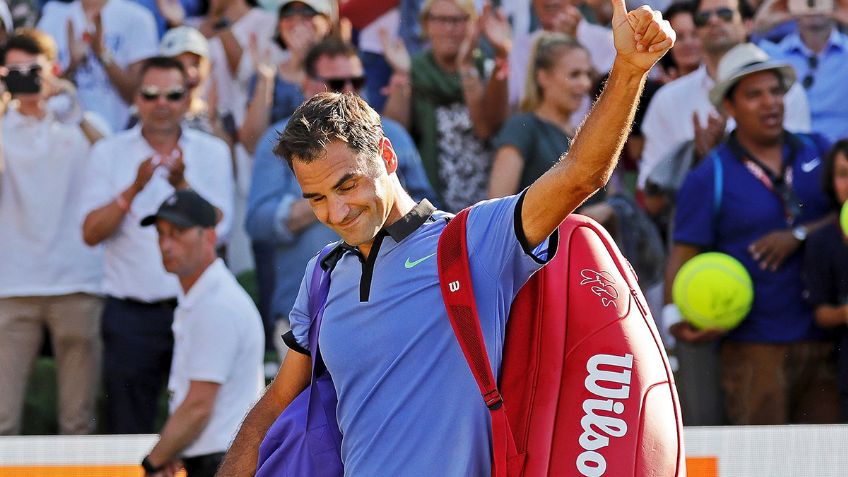 Federer, amargo regreso a la cancha