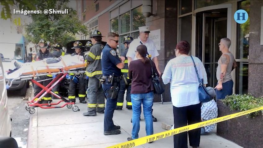 Un auto arrolla a 10 personas en Manhattan