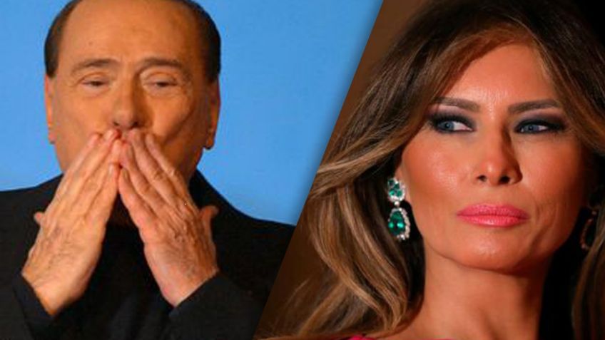 ¿Qué le gusta a Berlusconi de Donald Trump? Su esposa Melania