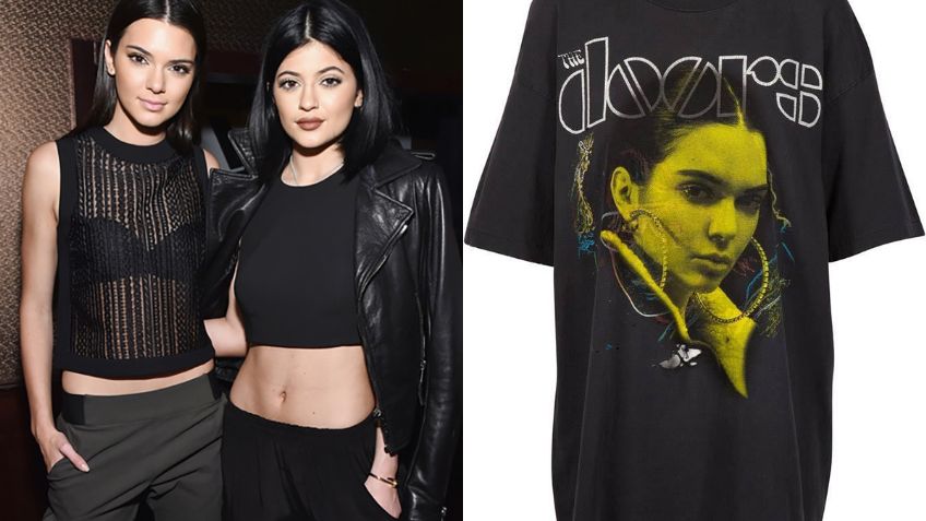 Kendall y Kylie Jenner enfurecen al mundo del rock por línea de ropa