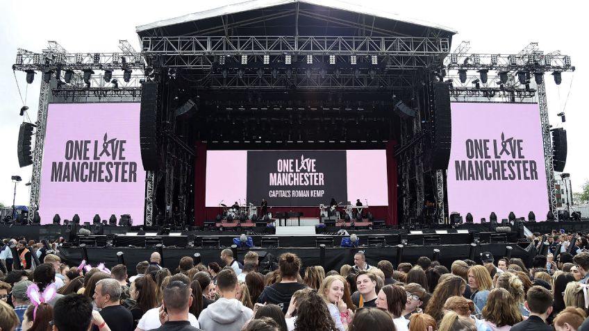 #OneLoveManchester concierto organizado por Ariana Grande en vivo