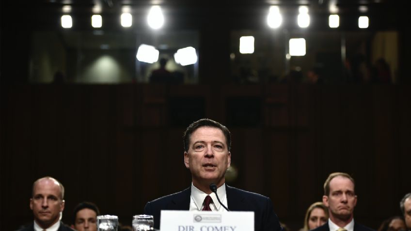 Así fue la comparecencia de James Comey ante el Senado de Estados Unidos