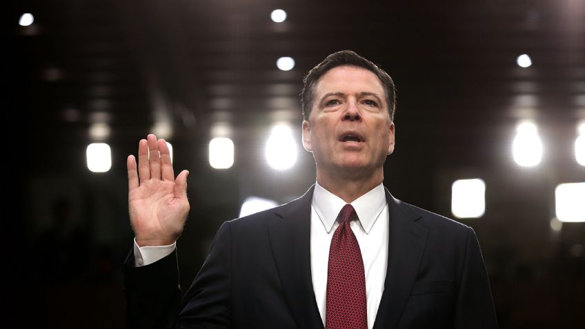 Así fue la comparecencia de James Comey ante el Senado de Estados Unidos