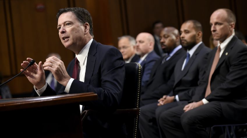 Así fue la comparecencia de James Comey ante el Senado de Estados Unidos