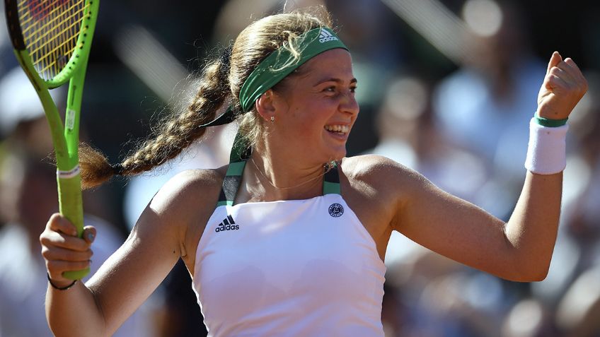 Jelena Ostapenko jugará su primera final de Grand Slam