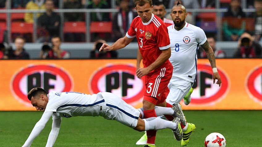 Chile y Rusia empatan rumbo a Confederaciones