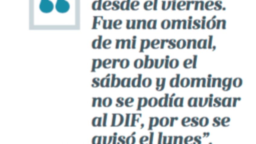 DIF de CDMX ‘pierde’ a una adolescente